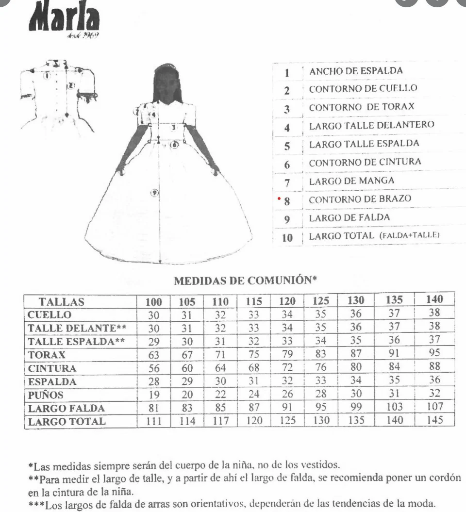 Vestido Comunión Marla R109 - Imagen 3