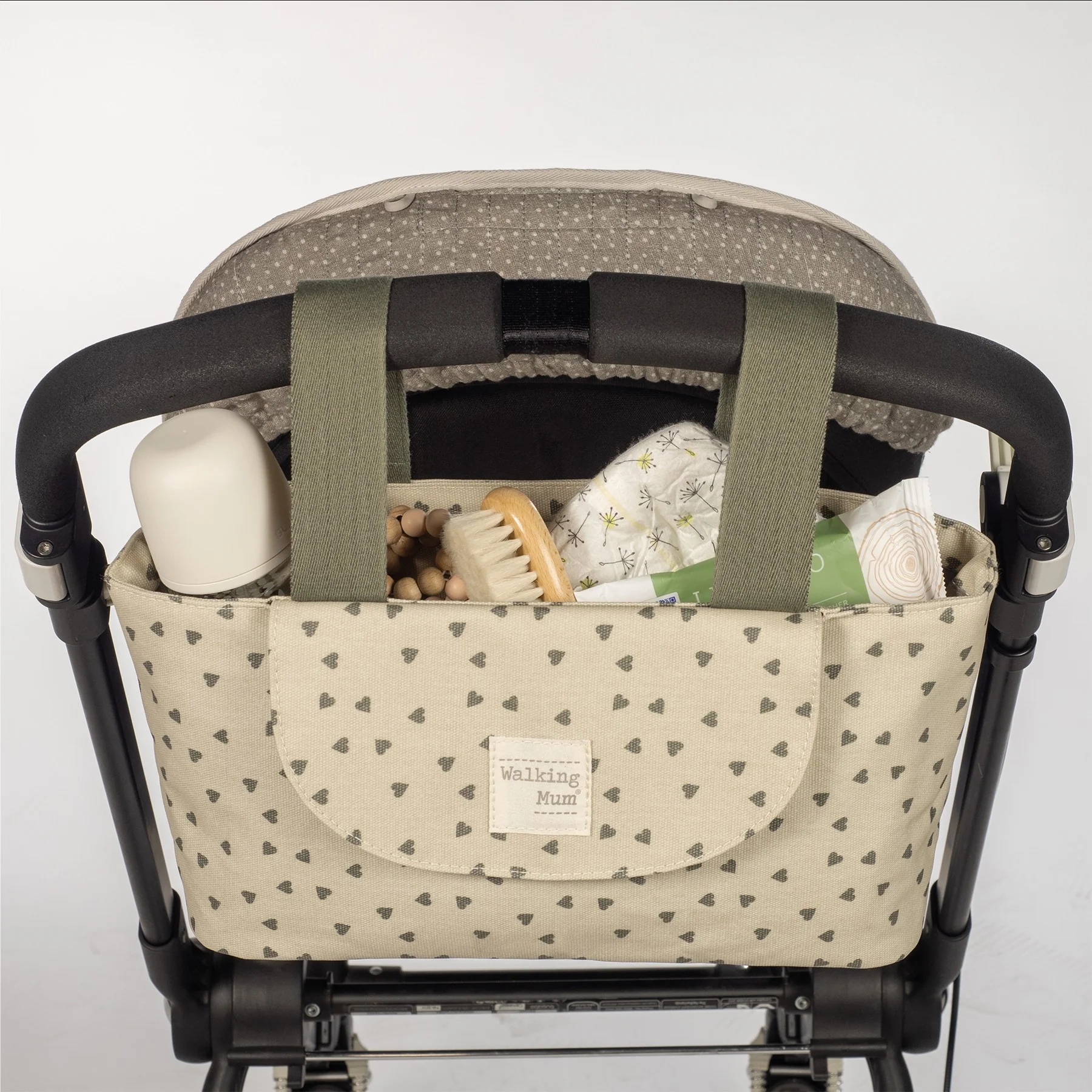 Bolso Organizador Poppy Corazones Walking Mum - Imagen 8