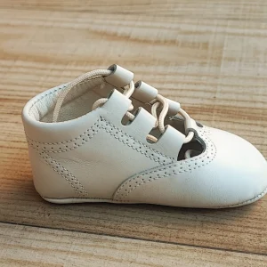 Zapato bebé Inglés sin suela piel napa Los3ositos