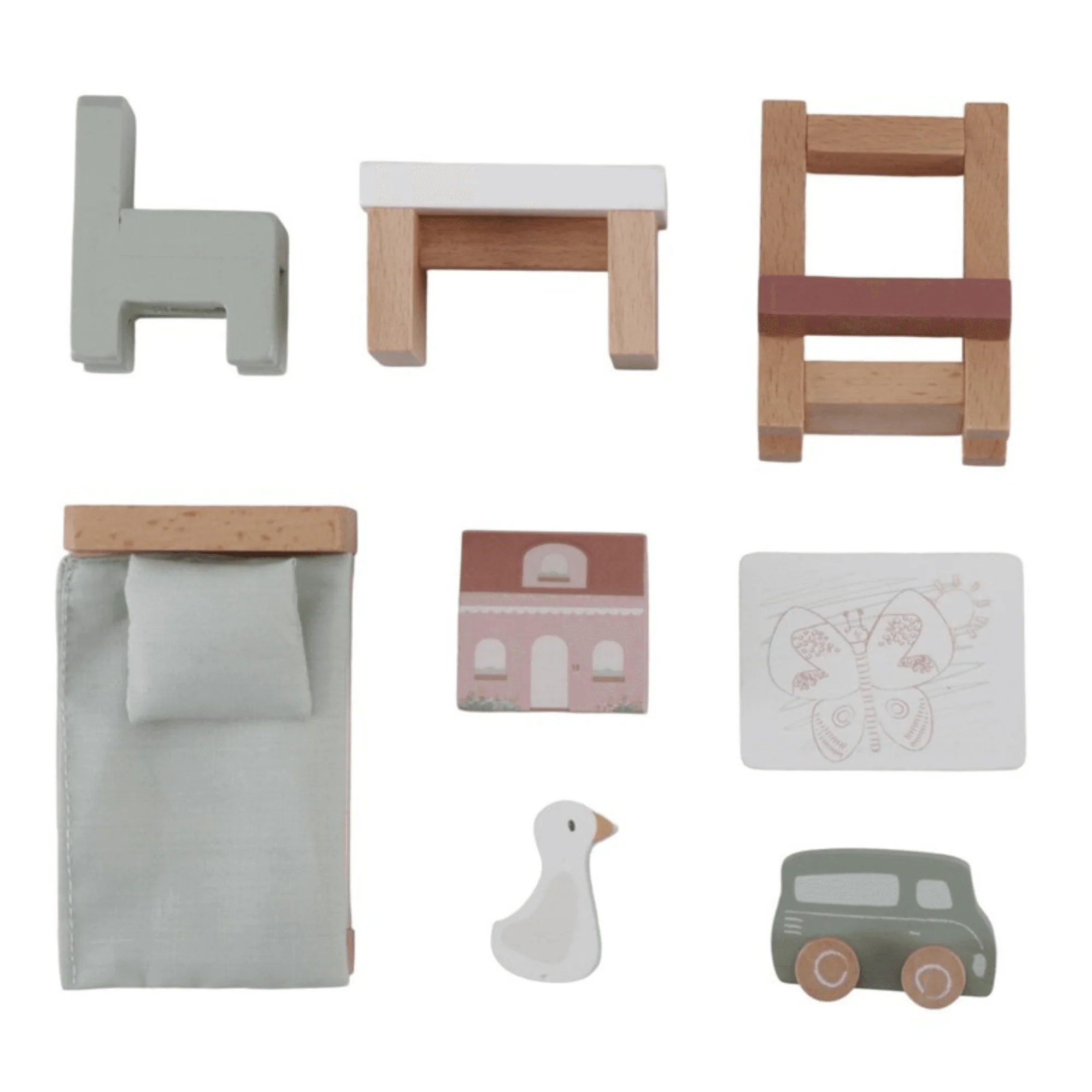 SET HABITACIÓN NIÑOS CASA DE MUÑECAS - Imagen 3