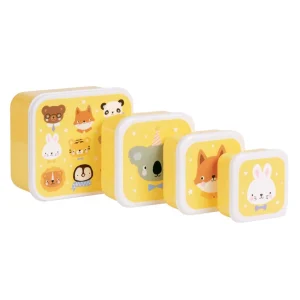 SET 4 CAJAS SNACK ANIMALES