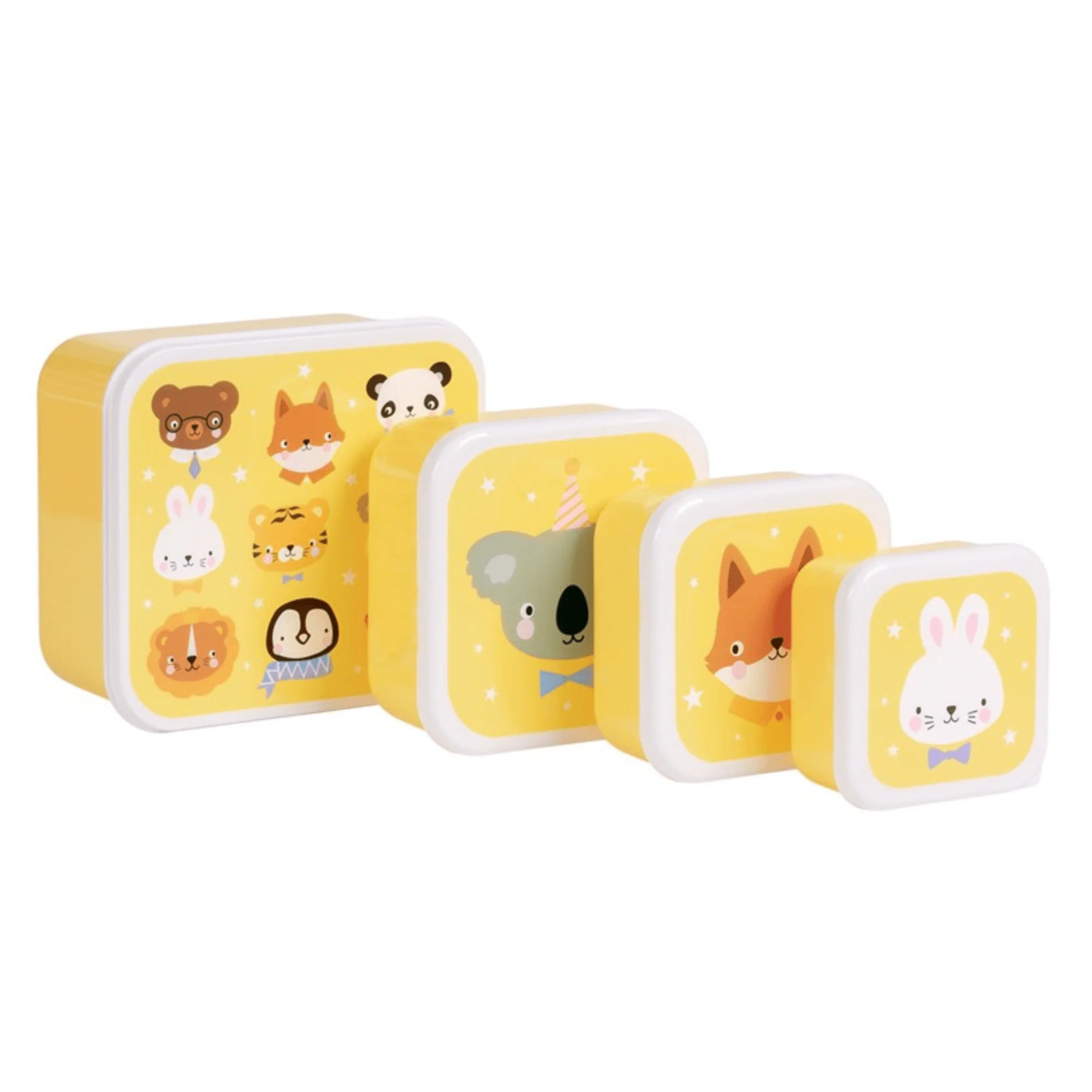 SET 4 CAJAS SNACK ANIMALES - Imagen 2