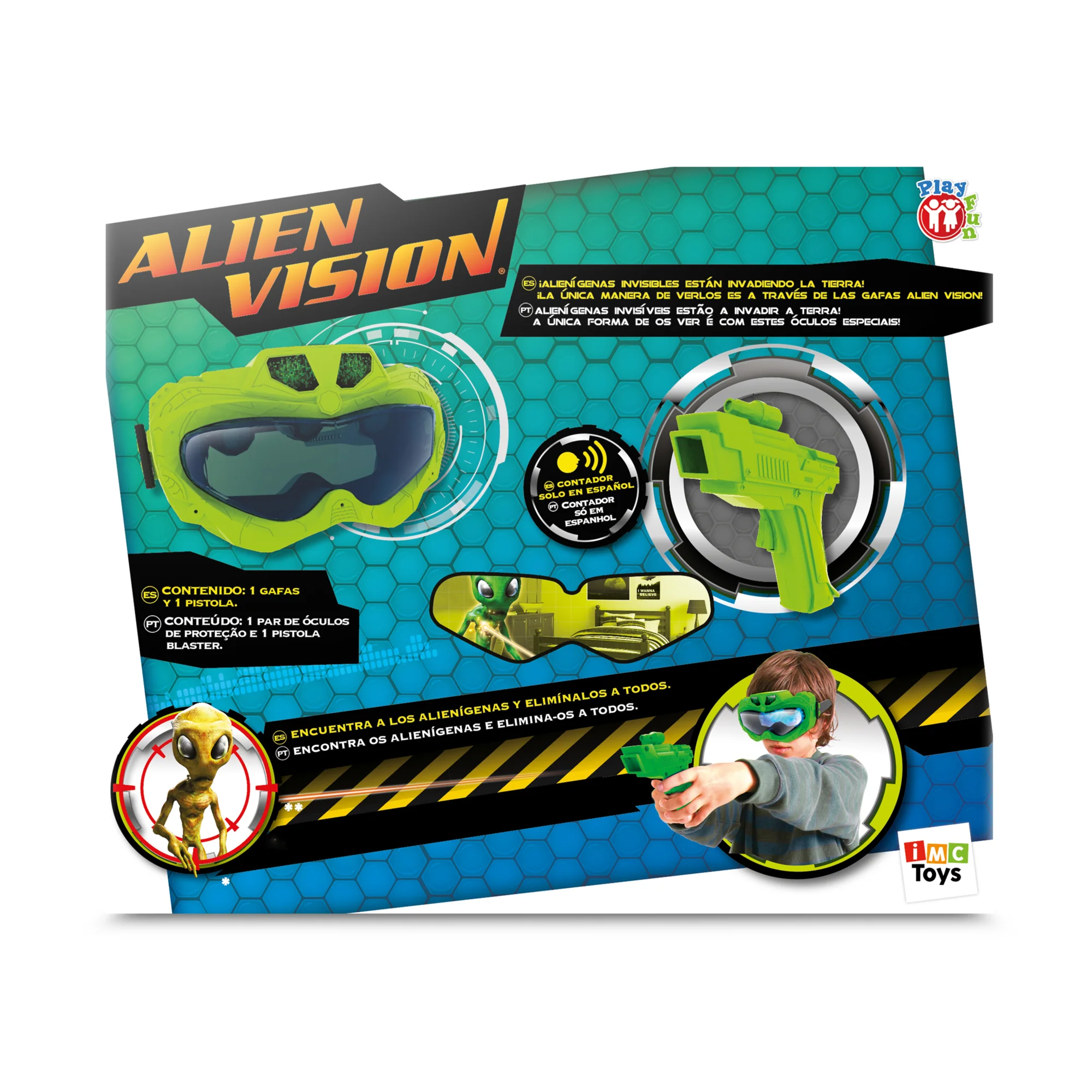 Juego Aliens Vision Play Fun - Imagen 6