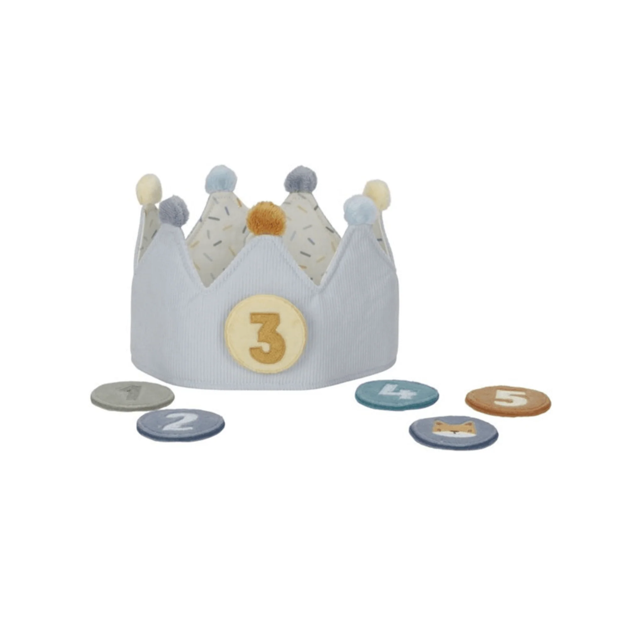 CORONA DE CUMPLEAÑOS AZUL - Imagen 9