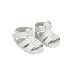 Muñecas Arias Zapato Sandalias Blancas 45 cm