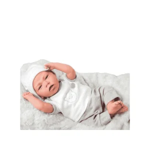 Muñecas Arias Elegance Dafne con Cojín gris 40 cm