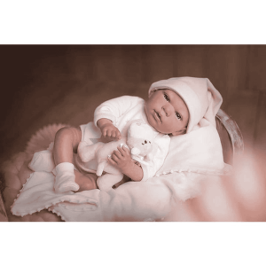 Muñeca Reborn Arias Gala con Manta Peluche