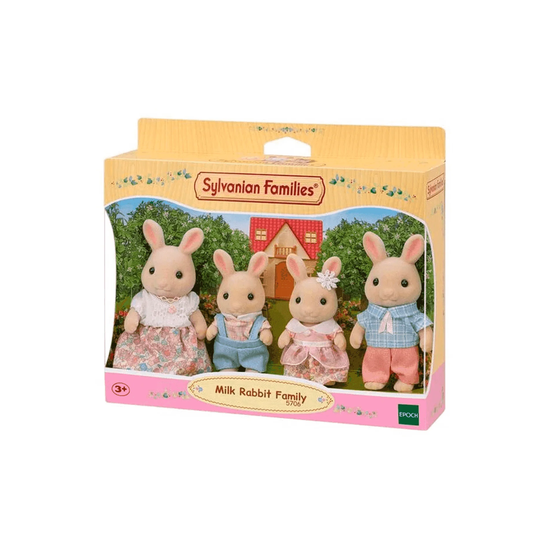 Sylvanian Families Familia Conejo de Leche