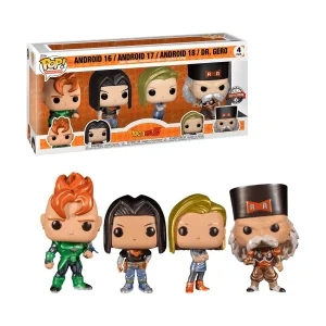 Funko Pop! Dragon Ball Z  Pack Animation Dr. Gero - Bulma +2