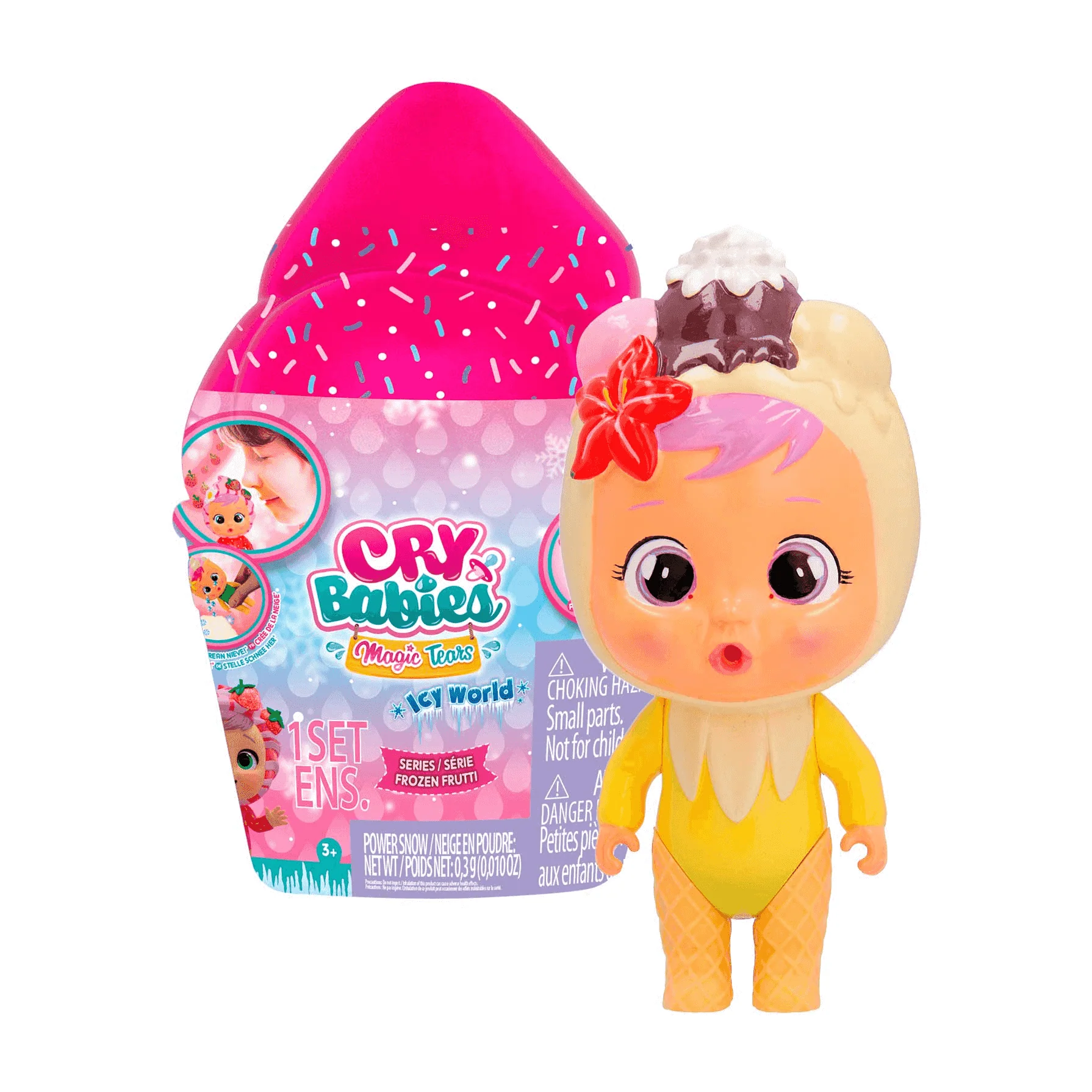 Bebés Llorones Icy World Frozzen Frutti Modelo Sorpresa - Imagen 2