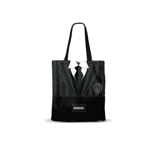 Bolsa Tela Shopping Miércoles Uniforme Never More