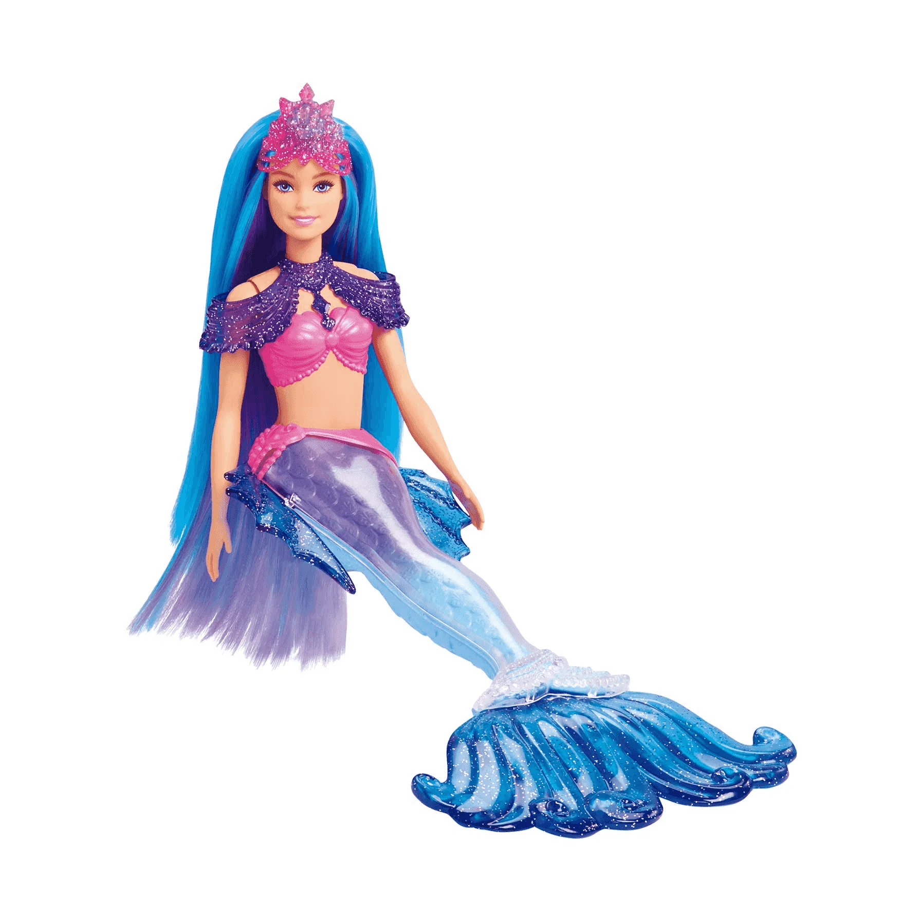 Barbie Muñeca Sirena Mermaid Power Malibu 3 años