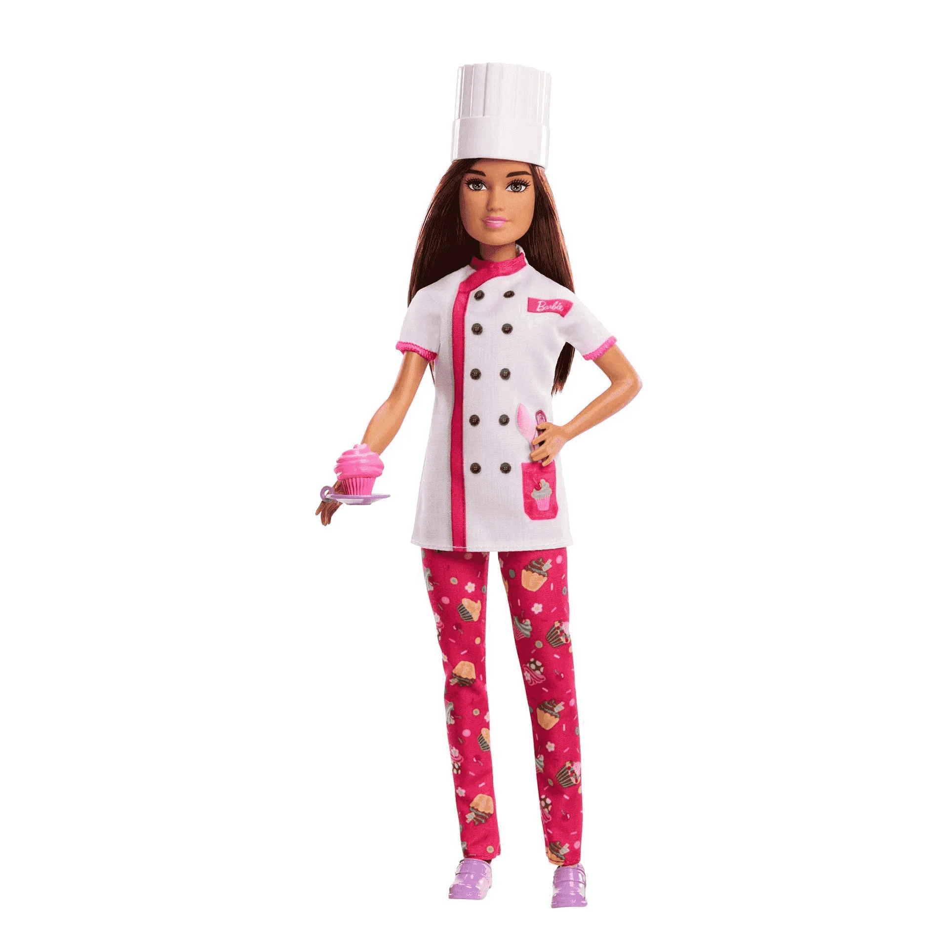 Barbie Tú Puedes Ser Chef pastelera Muñeca profesiones con accesorios - Imagen 2