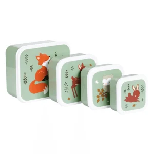 SET 4 CAJAS SNACK ZORRO