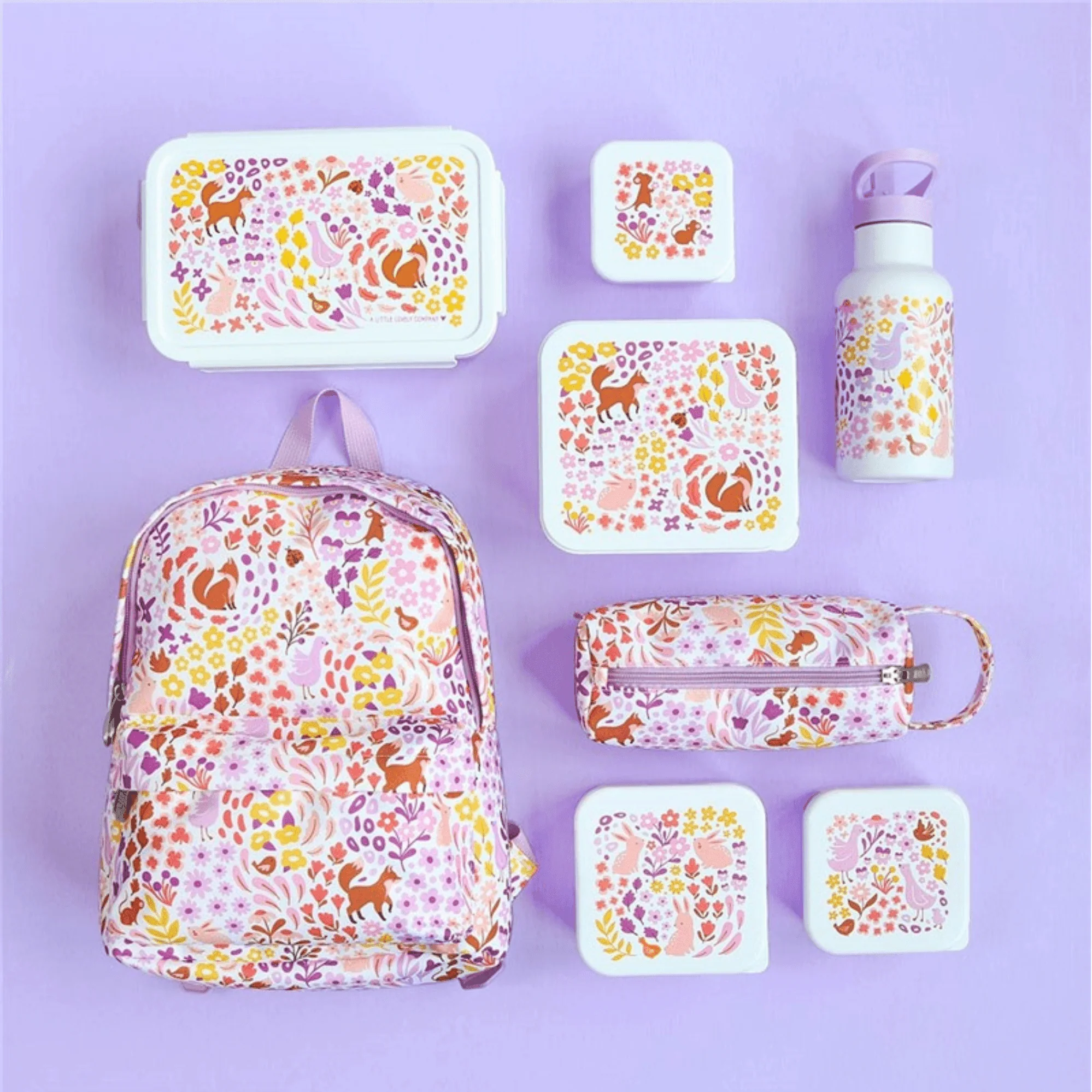 CAJA ALMUERZO BENTO FLORES - Imagen 3