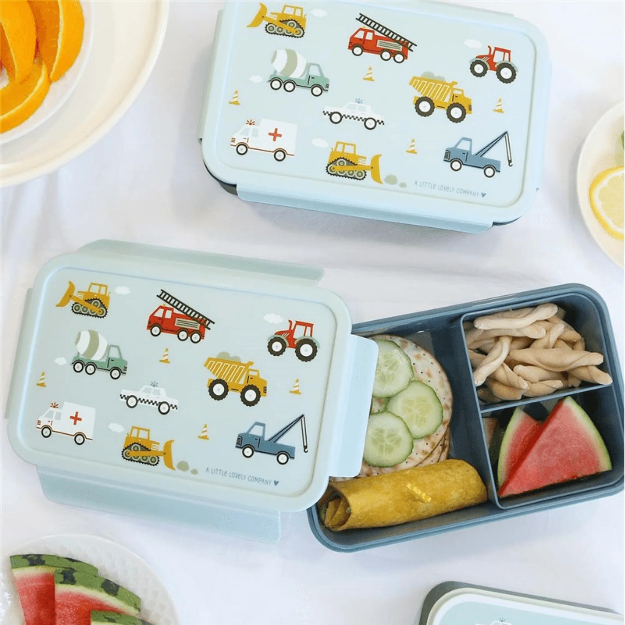 CAJA ALMUERZO BENTO VEHÍCULOS - Imagen 5