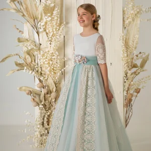 Vestido Comunión 2026 Aire Barcelona A866